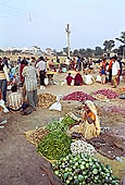 Khajuraho village - the market 